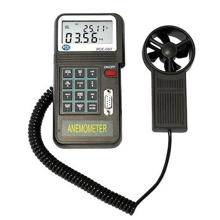 Pce Instruments Anemometer Data Logger, with RS-232 interface PCE-007